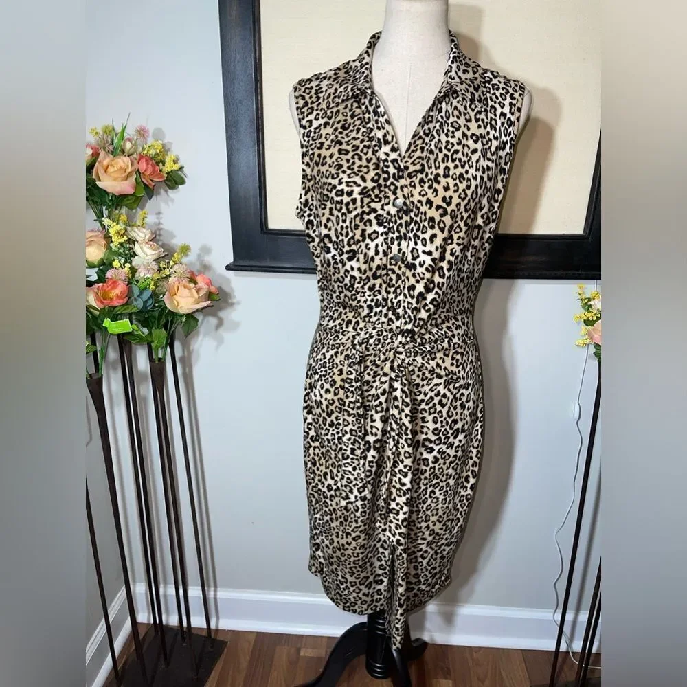 Philosophy Cheetah Dress